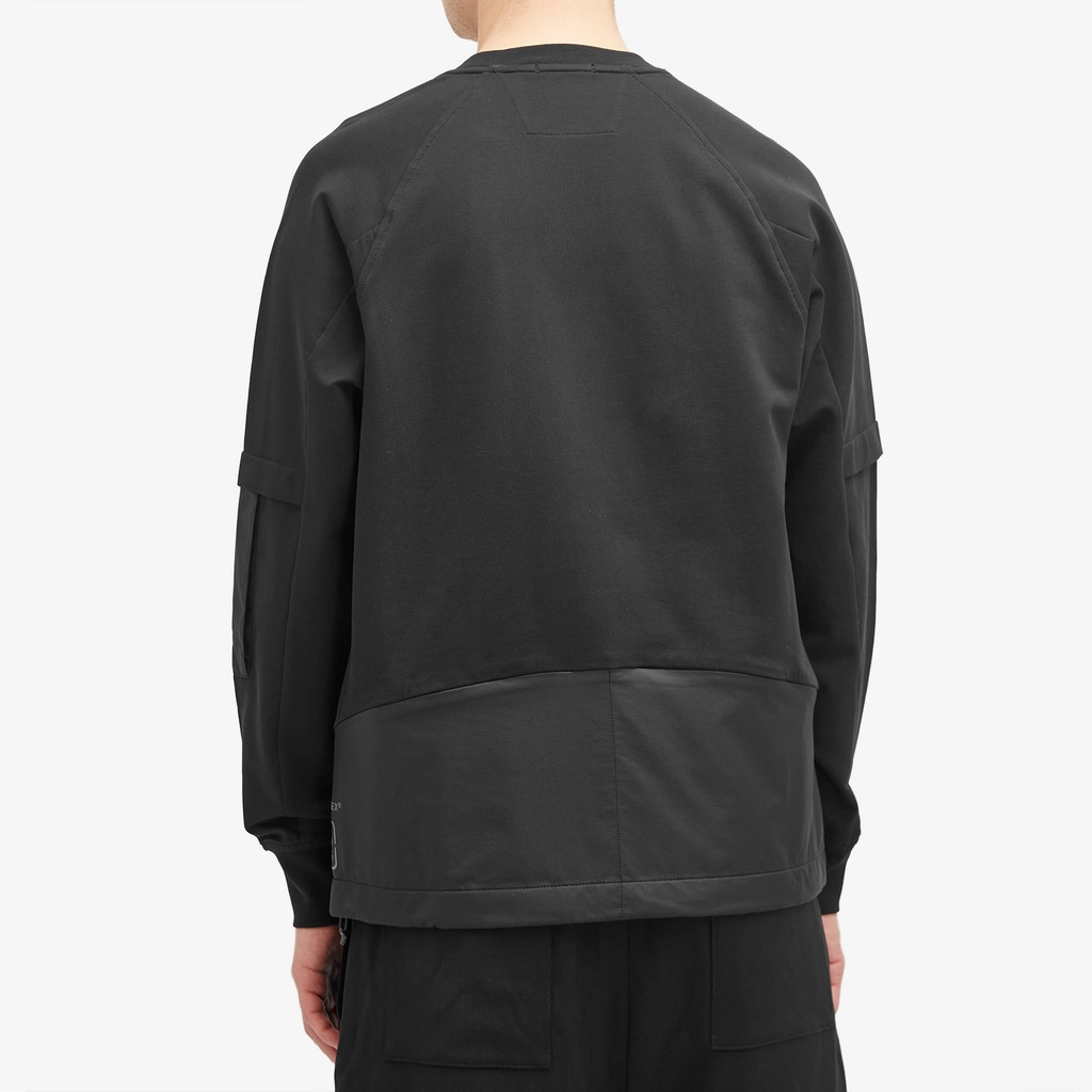 CP Company Men's Metropolis Crew Neck Sweatshirt Black